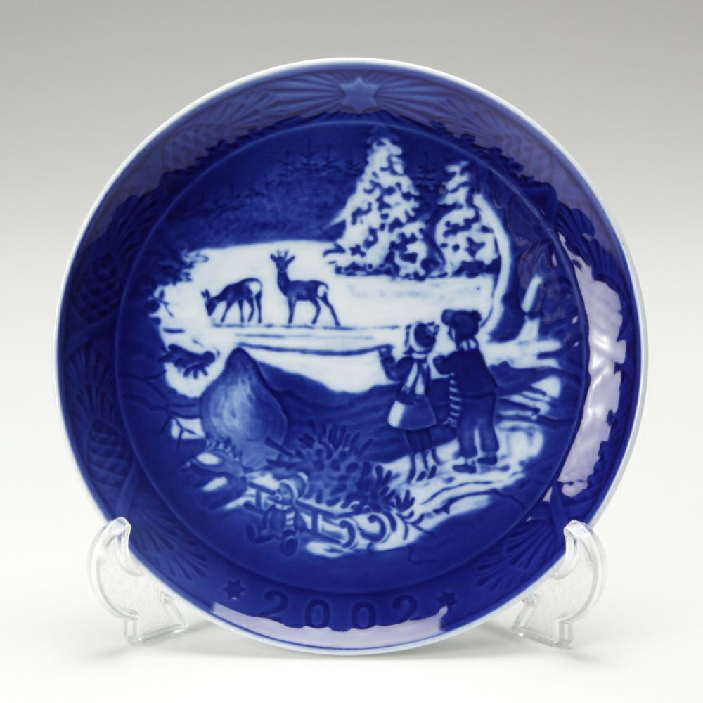 ロイヤルコペンハーゲン（Royal Copenhagen） イヤープレート 2002年