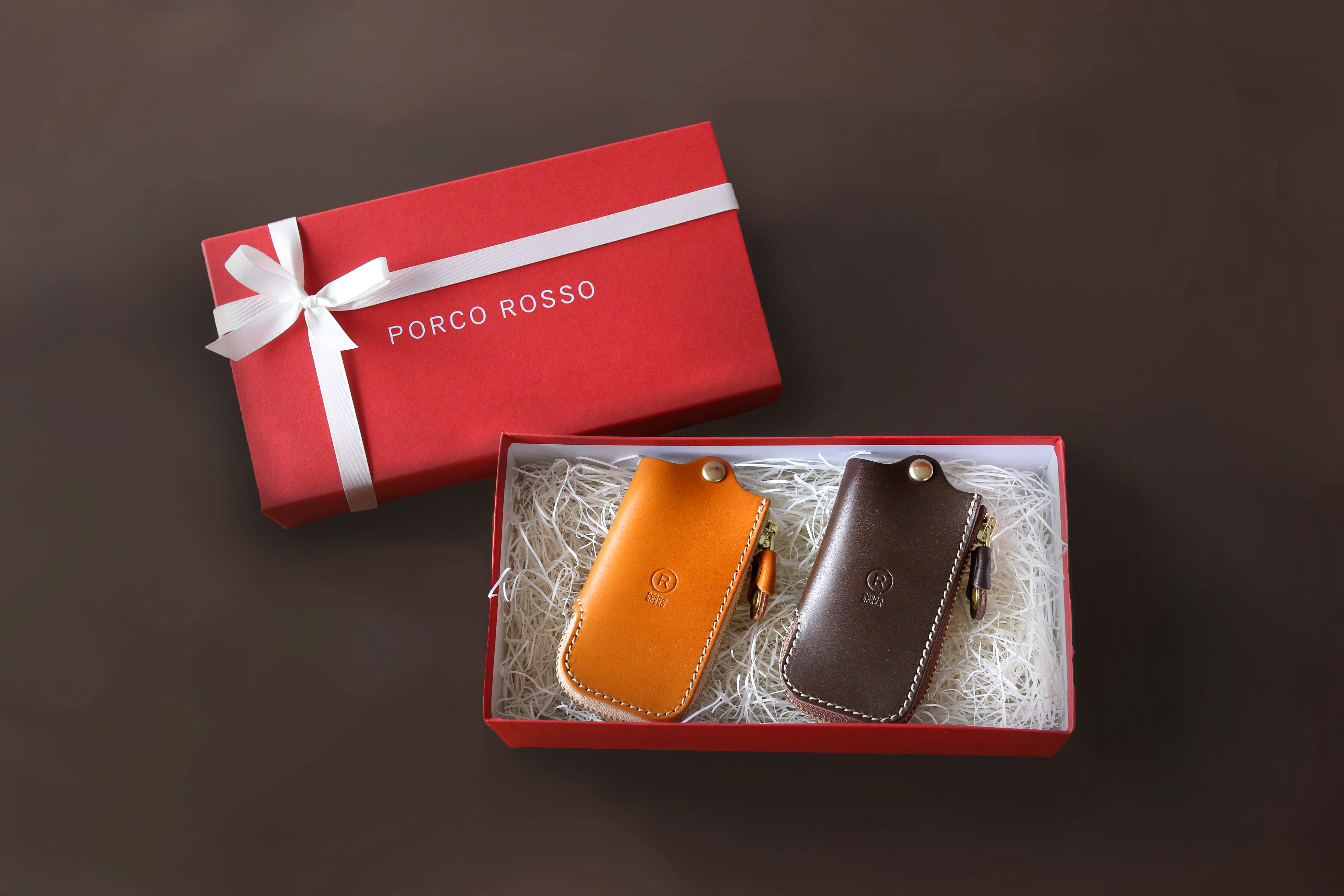 ギフト特集 ｜革鞄・革小物のPORCO ROSSO（ポルコロッソ）