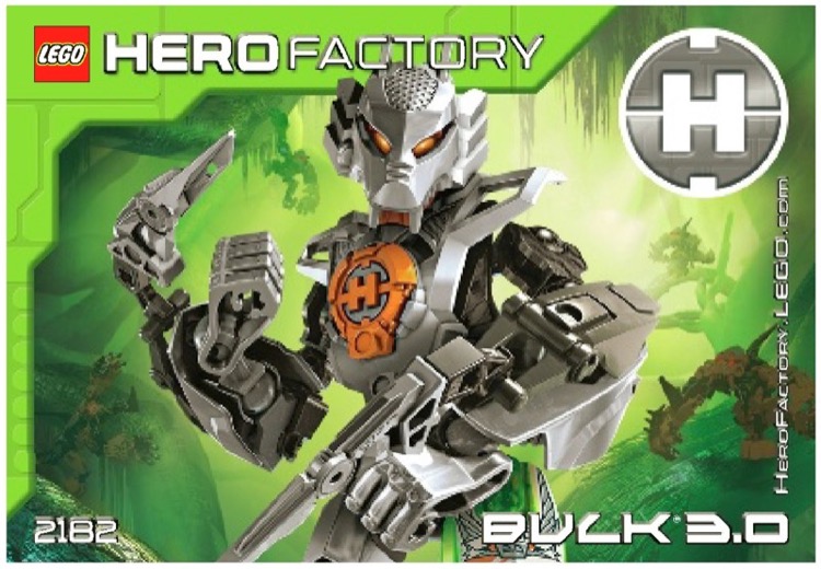 LEGO Instructions for set 2182 Bulk 3.0, HERO Factory - Savage Planet
