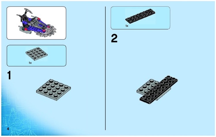 LEGO Instructions for set 70720 Hover Hunter, Ninjago - Rebooted