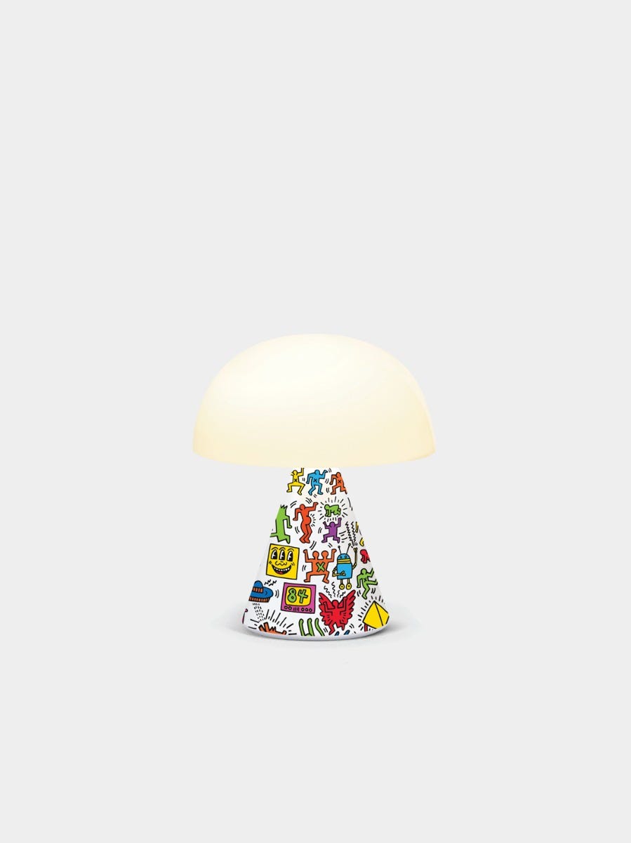 Portable LED Light - Mina M by Lexon x Keith Haring - Happy | Lexon