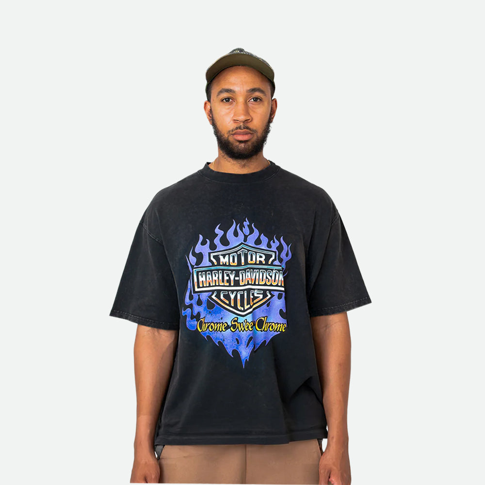 Chrome Sweet Chrome Tee – Vintage Harley Davidson Graphic Shirt
