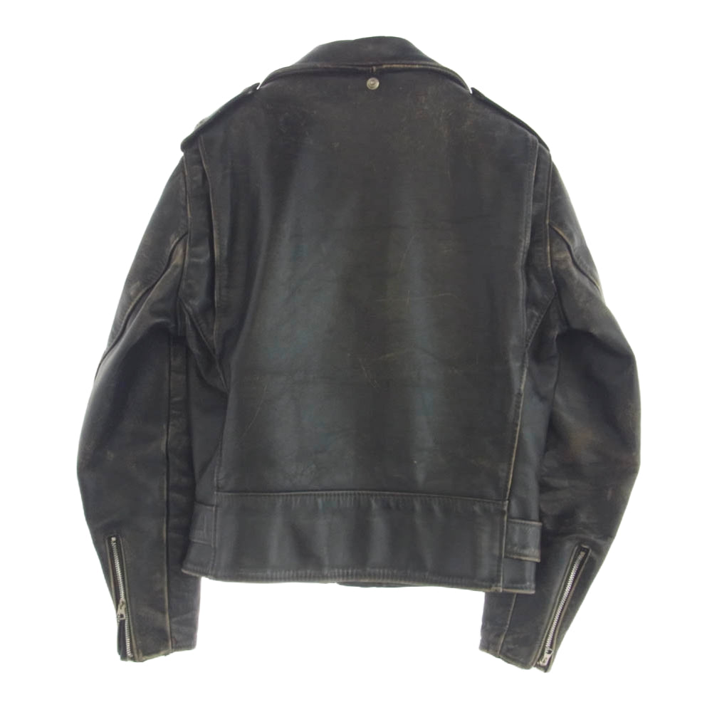 schott ショット 70s 牛タグ前期 ダブルライダース レザー ジャケット