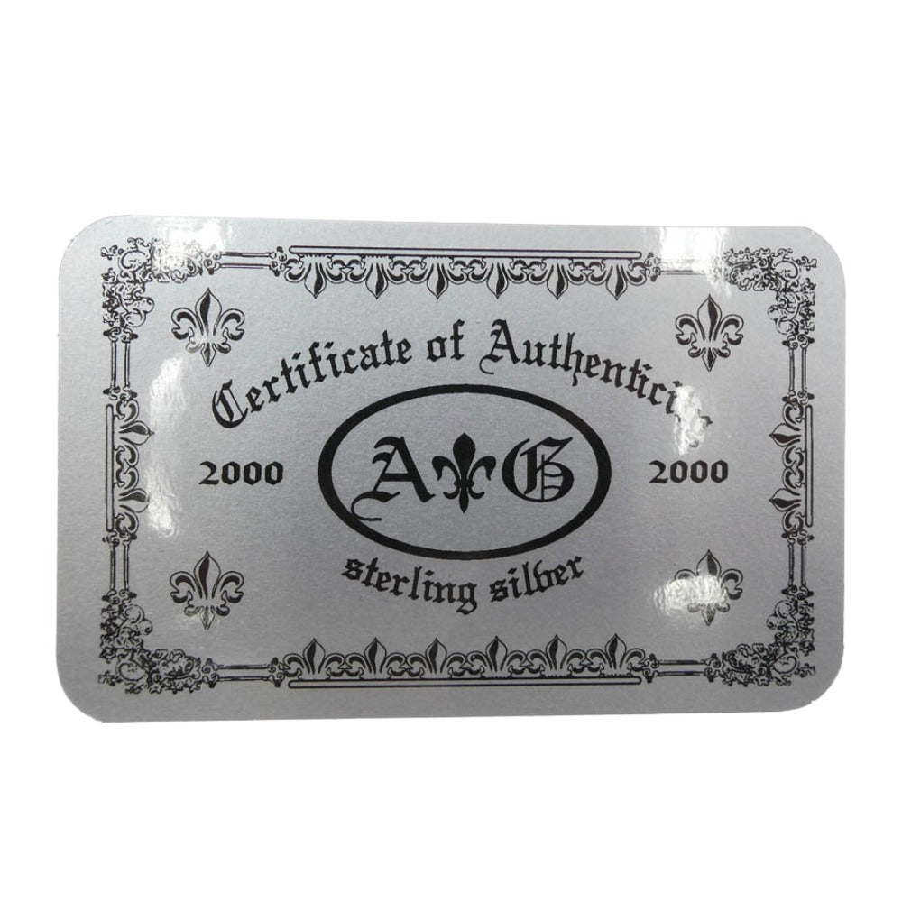 A&G エーアンドジー フレアバンド リング シルバー系 19.5号【中古