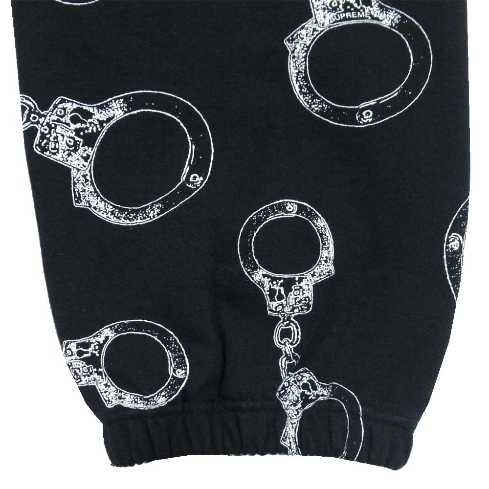 Supreme シュプリーム 17AW Handcuffs Sweatpant 手錠プリント