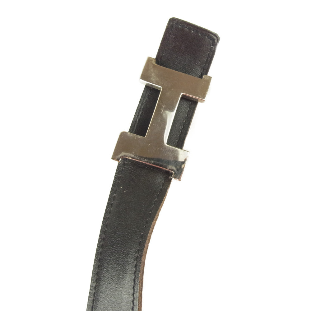 HERMES エルメス ミニ コンスタンス リバーシブル H バックル ベルト