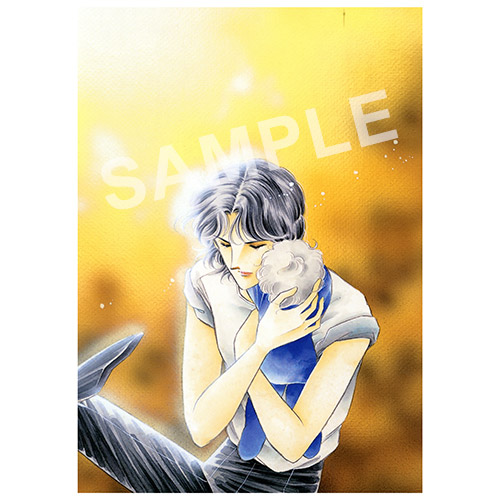 篠原千絵先生画業40周年記念『闇のパープル・アイ』卓上複製原画セット