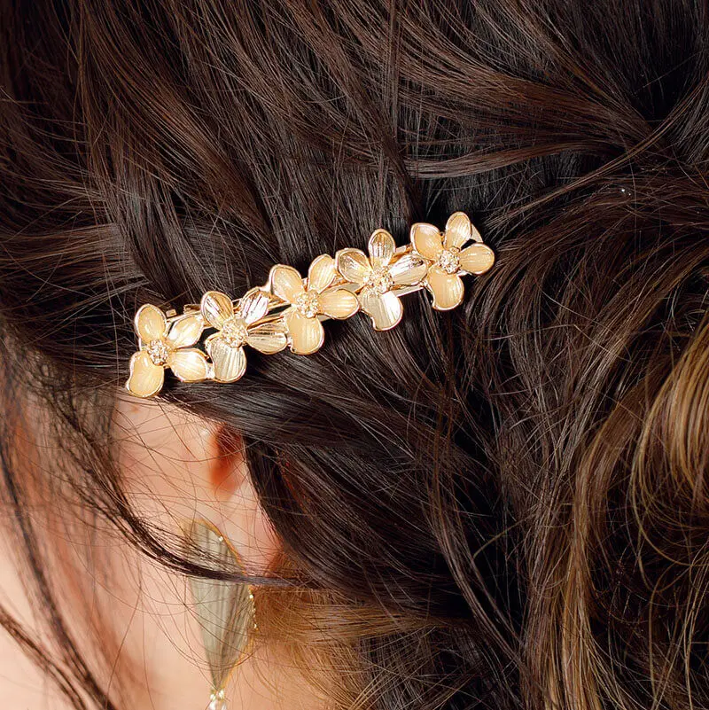 ゴールドのフラワーミニバレッタ | シルバー商会 | J-0026 | 結婚式