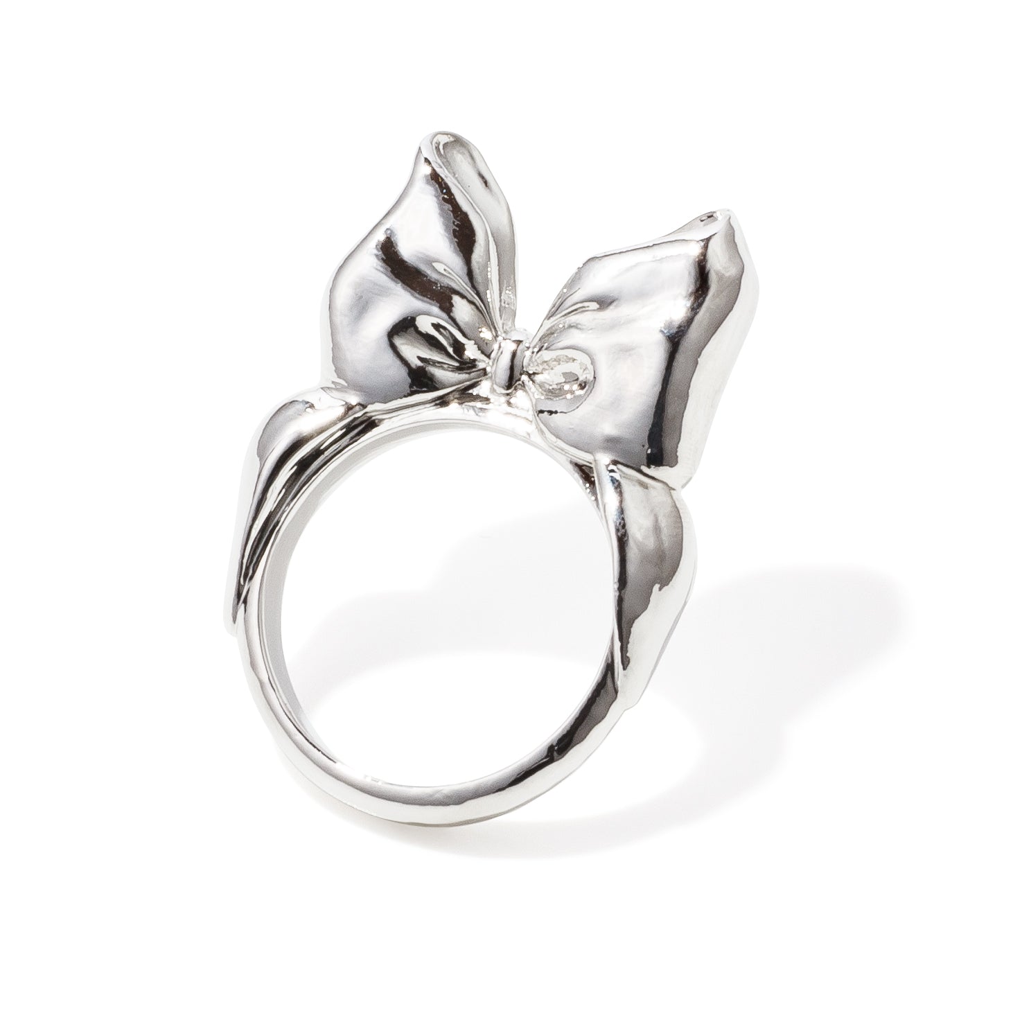 シルバーウィッシュリボンリング – Liquem