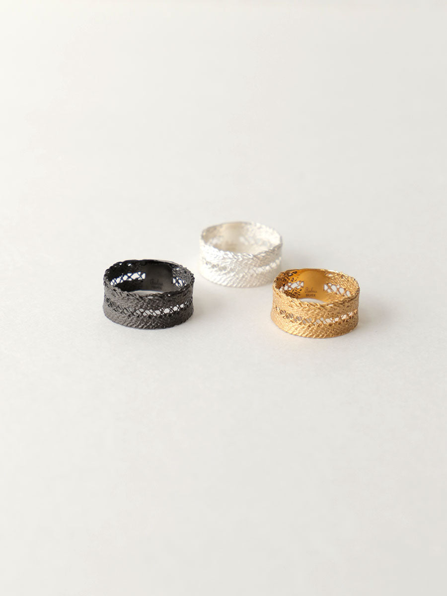 MAISON RUBUS. リコレクションレース リング (M) — LISETTE