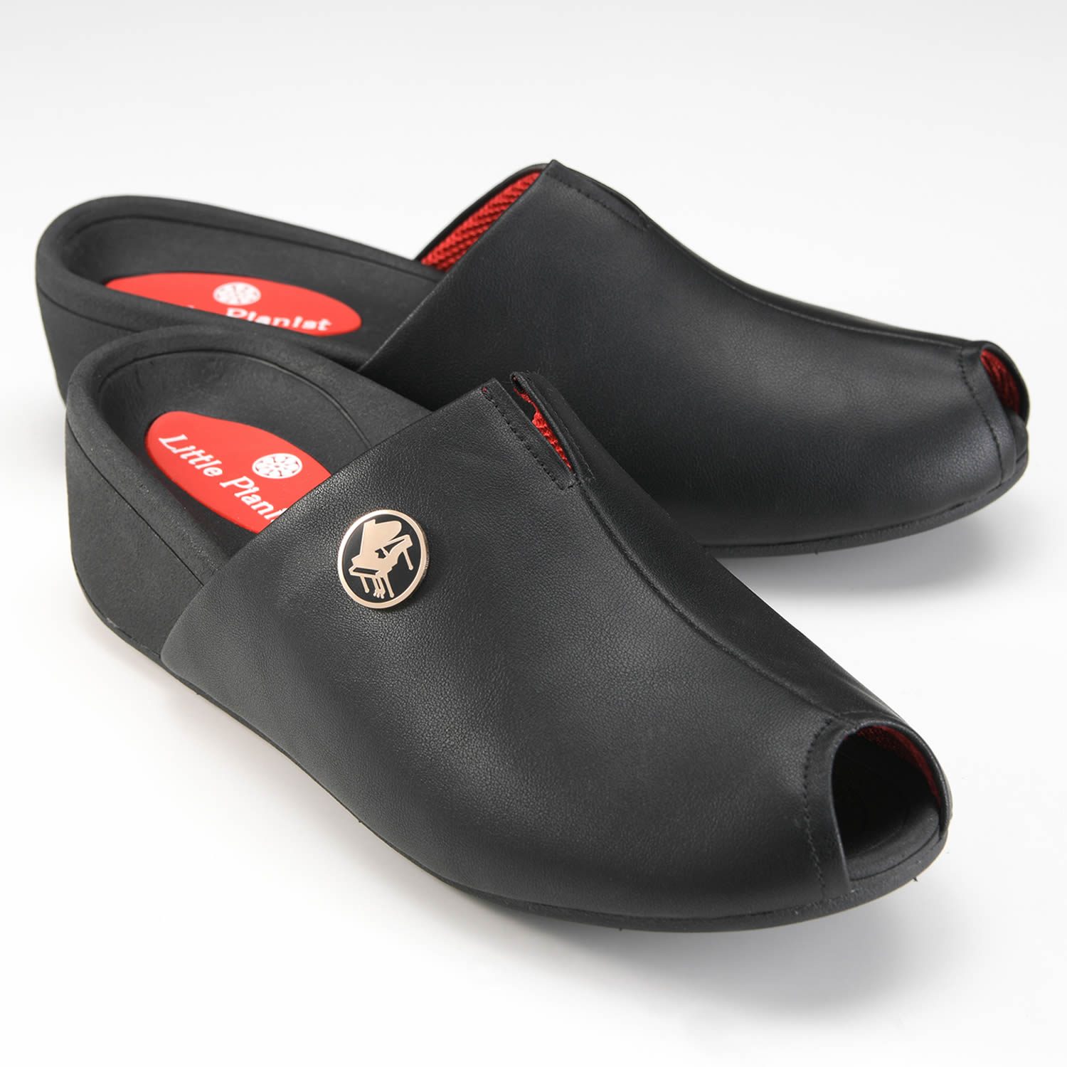 室内用ルームシューズ「ピアフィット」ヒール高2.5cm（21.0～27.0cm