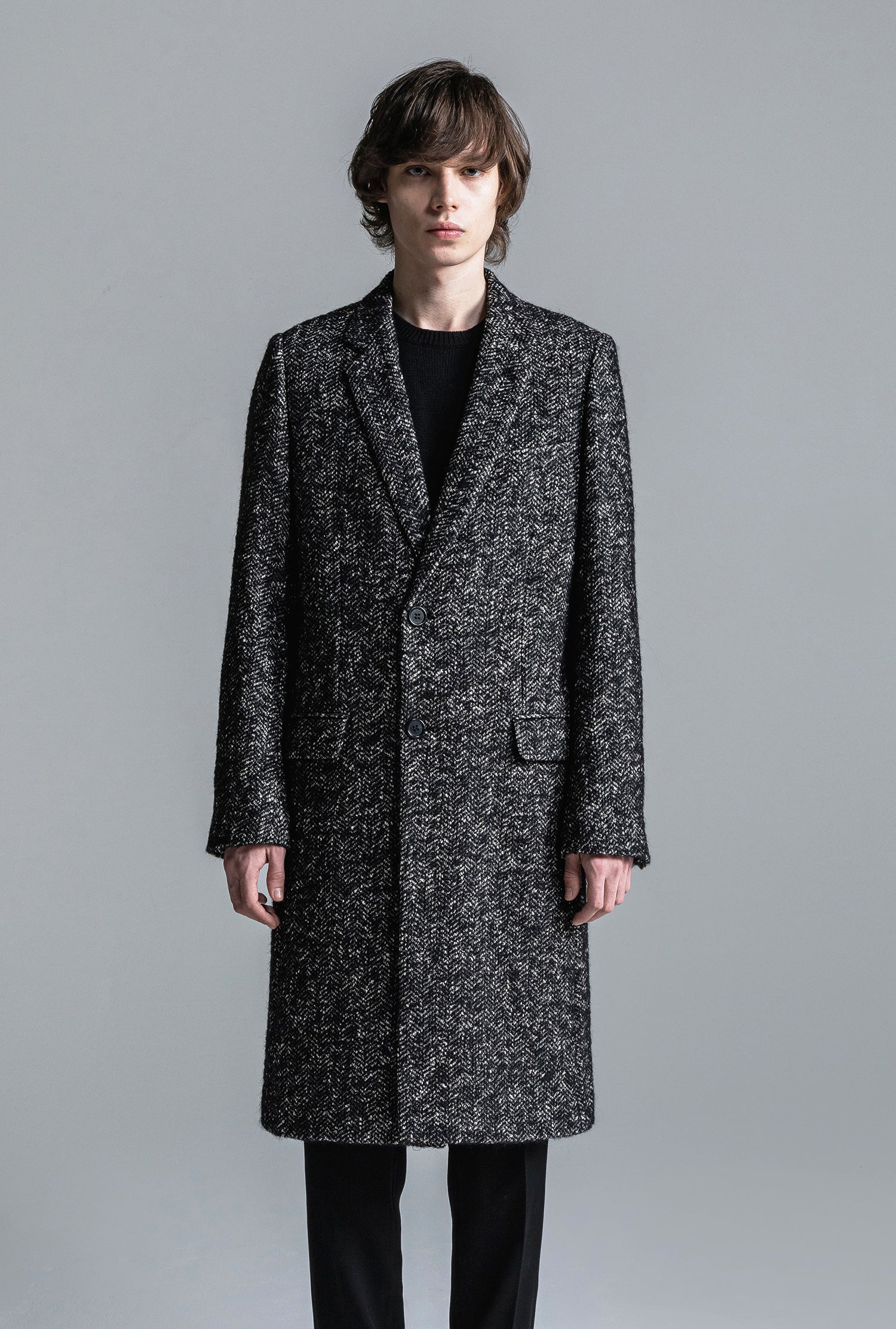 RAFANELLI TWEED CHESTERFIELD COAT [2025A/W] – LITHIUM ONLINE STORE