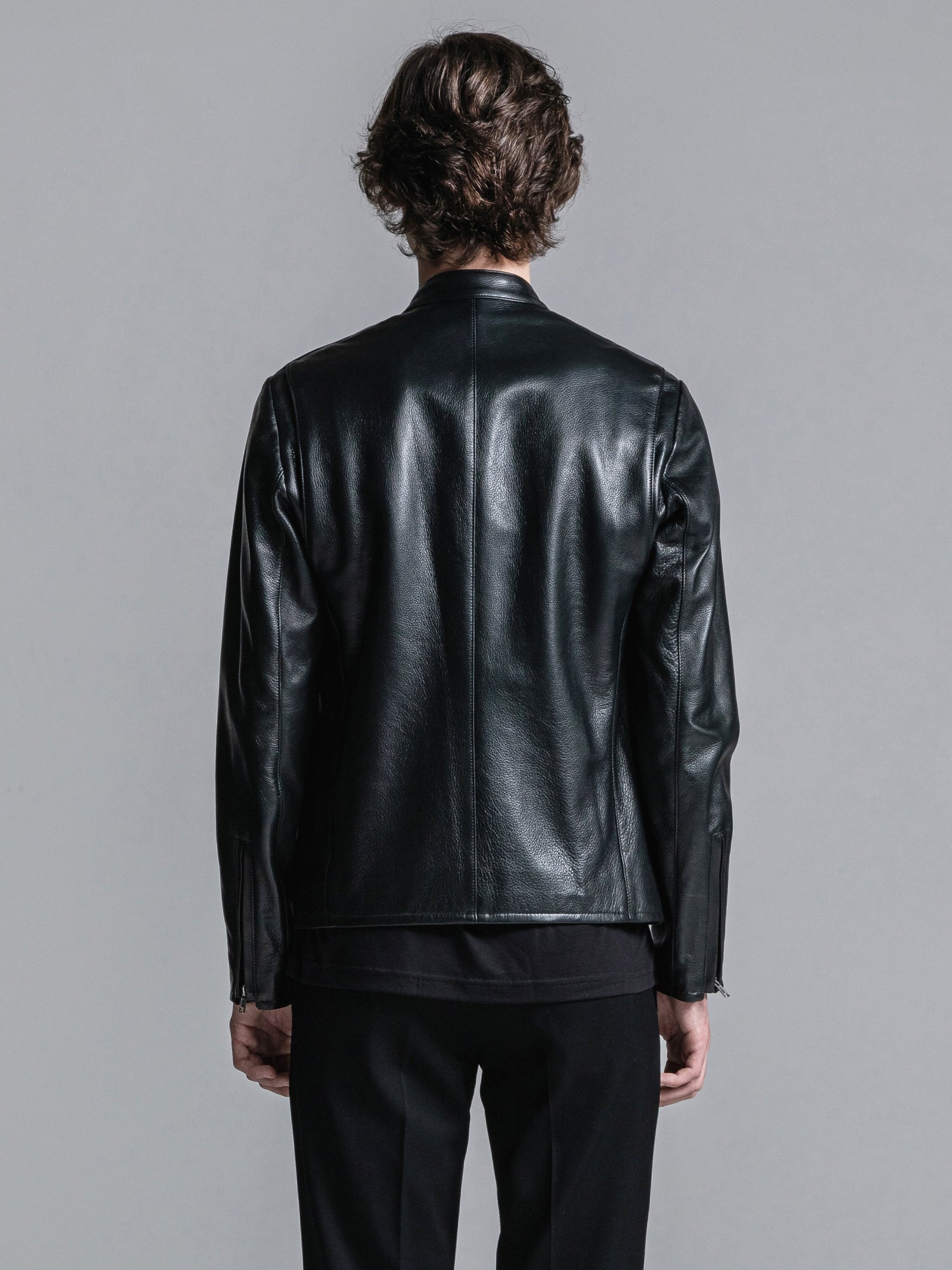 予約商品] LEATHER SINGLE RIDERS JACKET | レザーシングルライダース