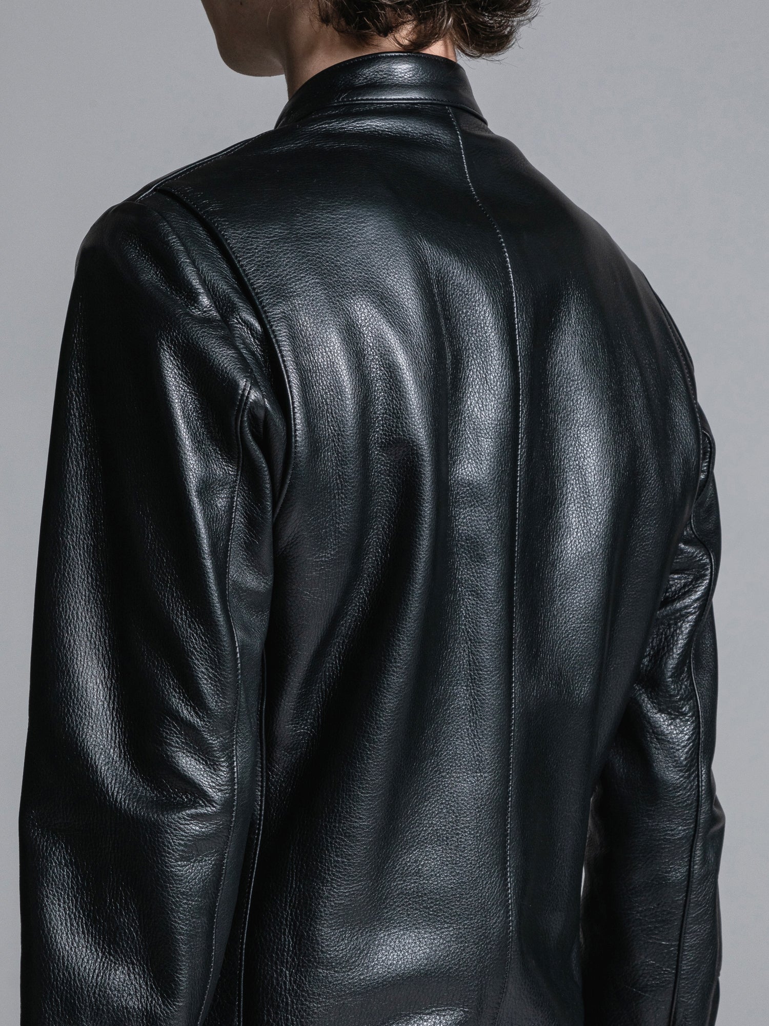 予約商品] LEATHER SINGLE RIDERS JACKET | レザーシングルライダース