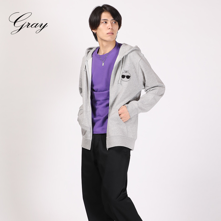 受注期間限定！みかんコラボ企画！コラボZIPパーカー◇みかん