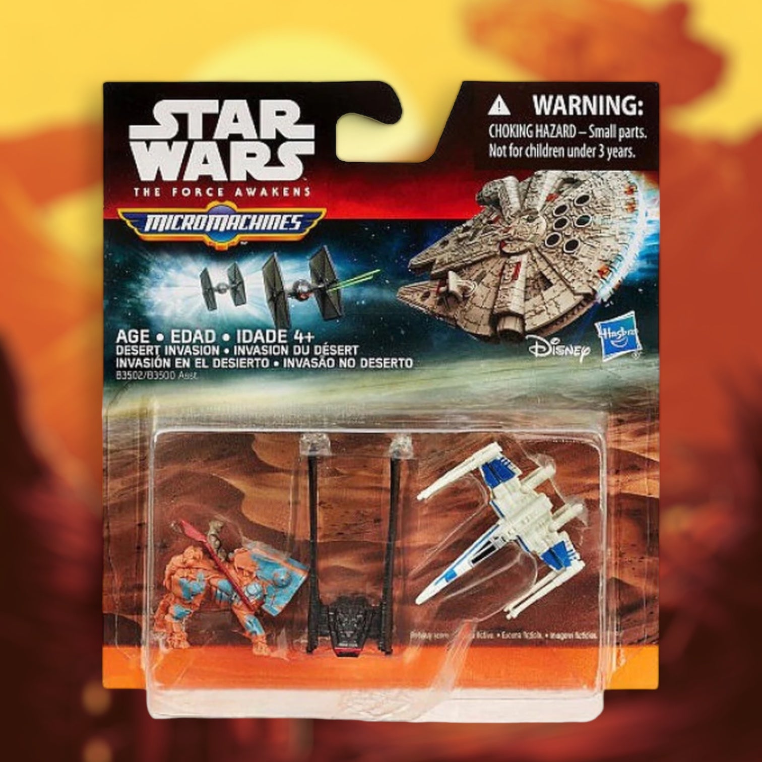 Micro Machines Star Wars The Force Awakens Desert Invasion Vehicle