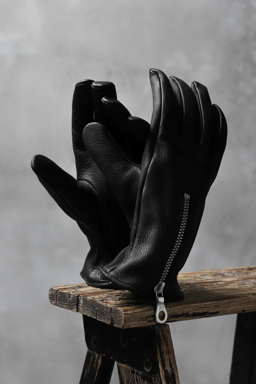 ISAMU KATAYAMA BACKLASH SMOOTH DEERSKIN ZIPPER GLOVEの商品ページ