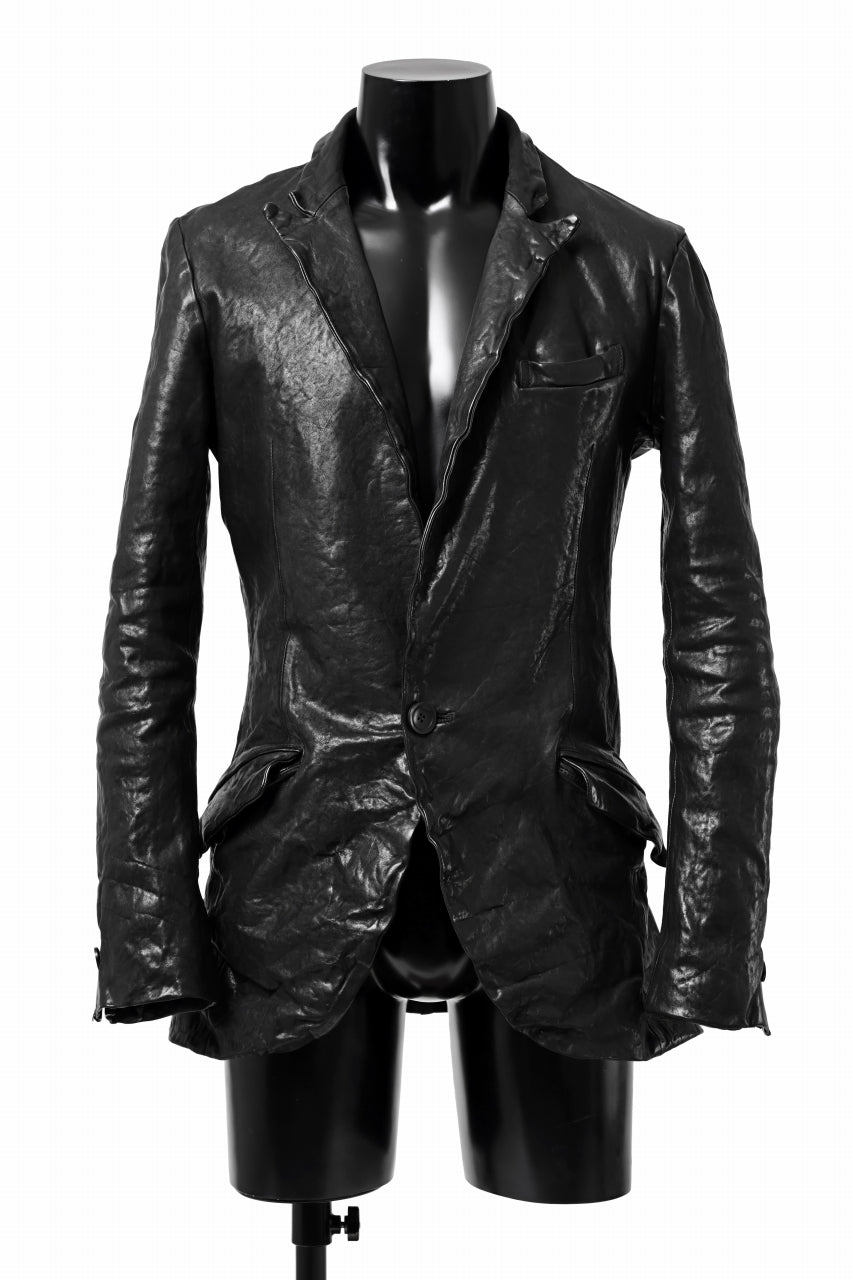ISAMU KATAYAMA BACKLASH TAILORED JACKET / DOUBLE-SHOULDER OBJECT
