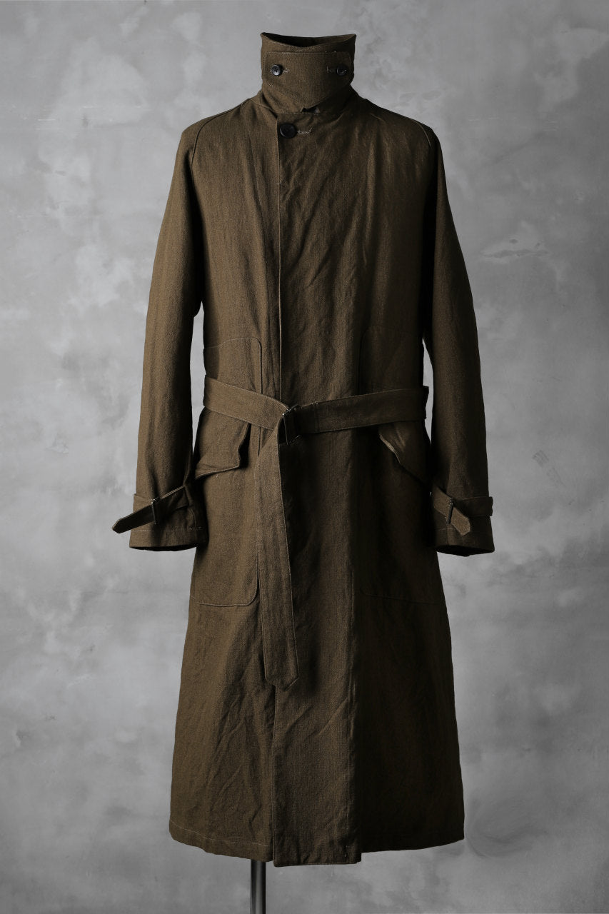 sus-sous motorcycle coat MK-2 / C60L40 4/1 Cloth (BROWN KHAKI