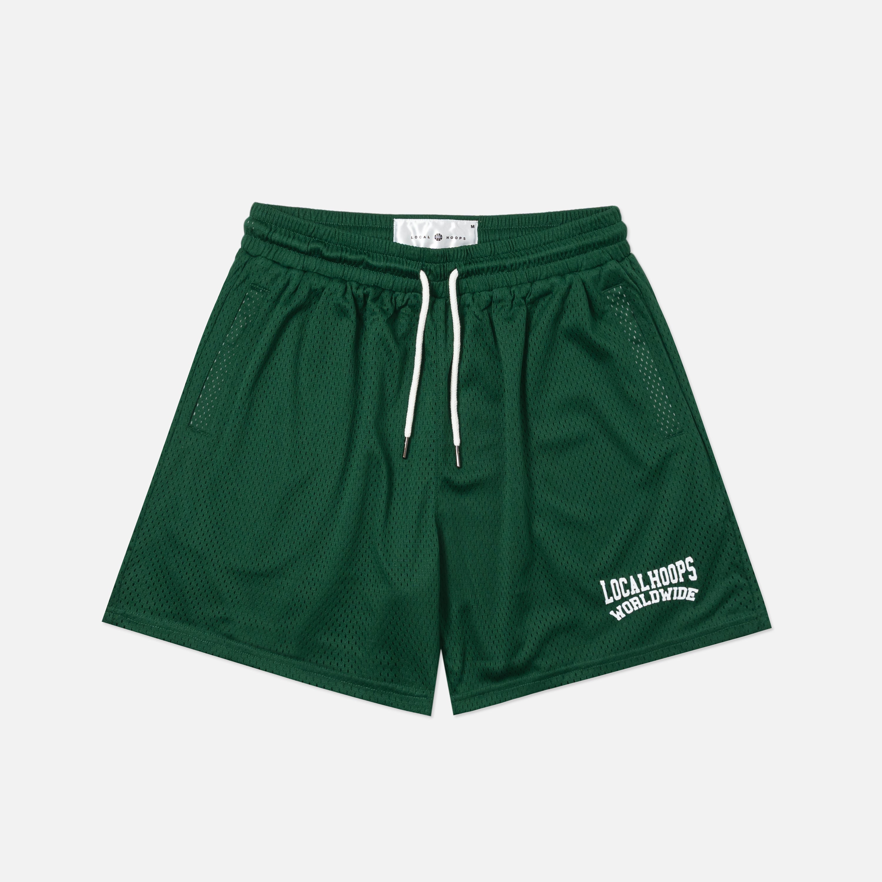 Pine Green Game Shorts – LOCAL HOOPS