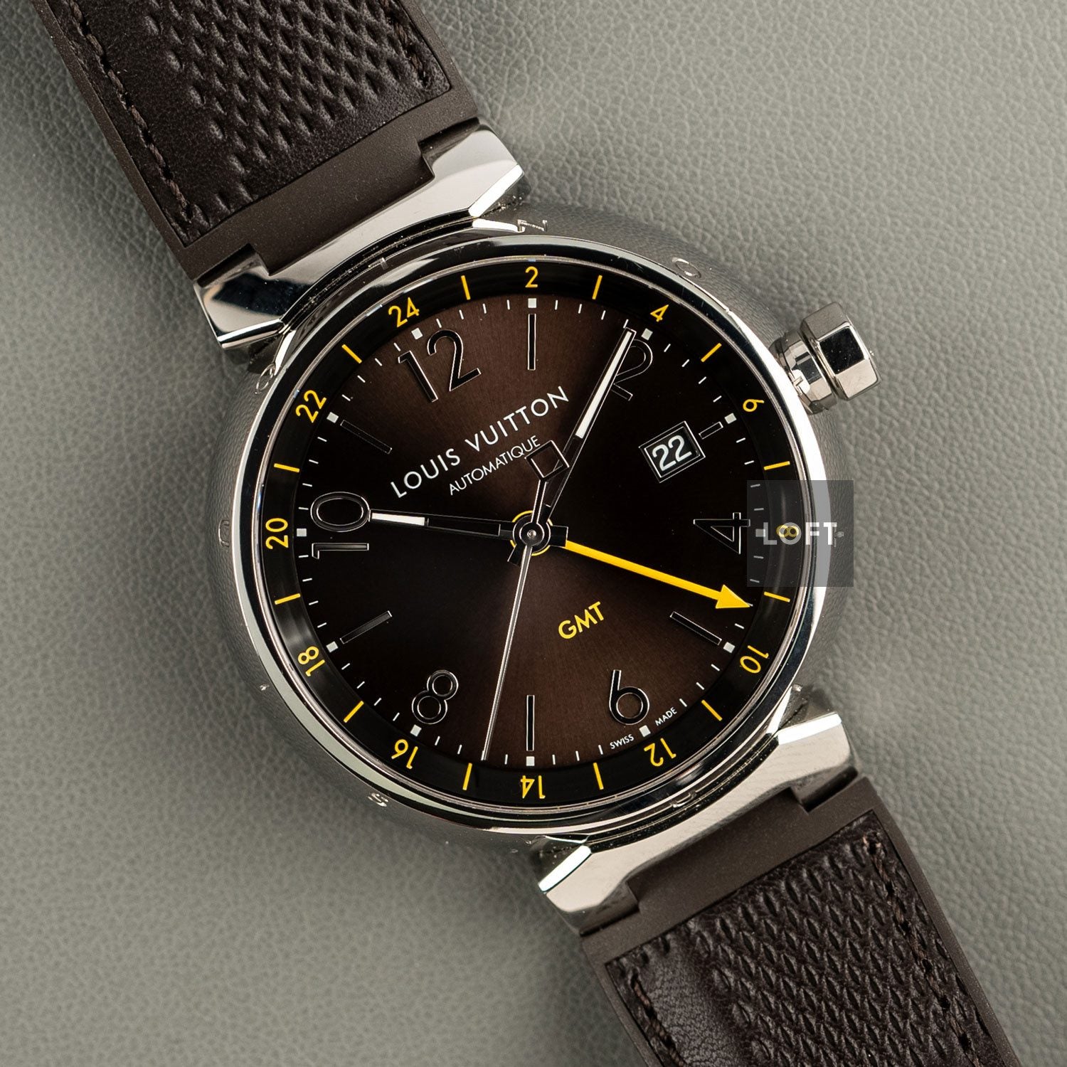 Louis Vuitton Tambour GMT Automatic Q1155 41.5 mm – LOFT