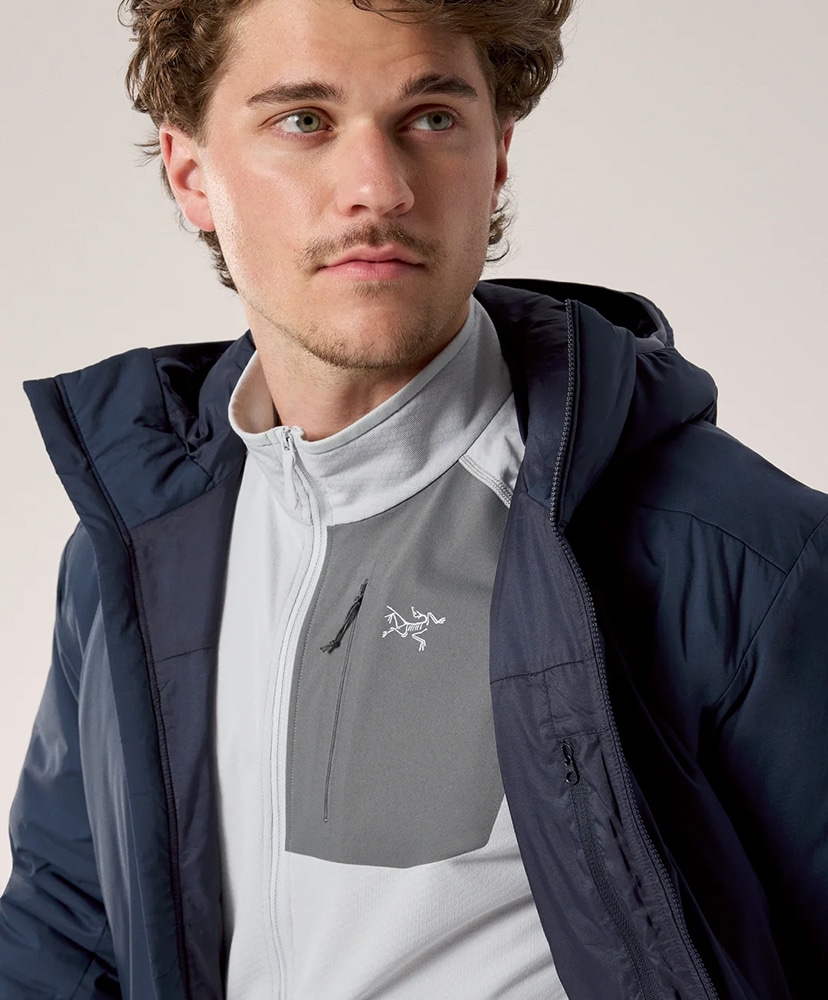 Atom SV Hoody M(L(MEN) Black Sapphire/ブラックサファイア): ARC'TERYX