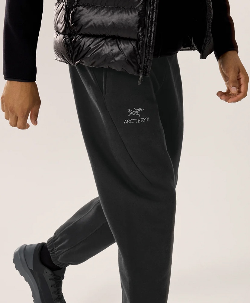 Emblem Fleece Jogger M(L-R(MEN) Black/ブラック): ARC'TERYX
