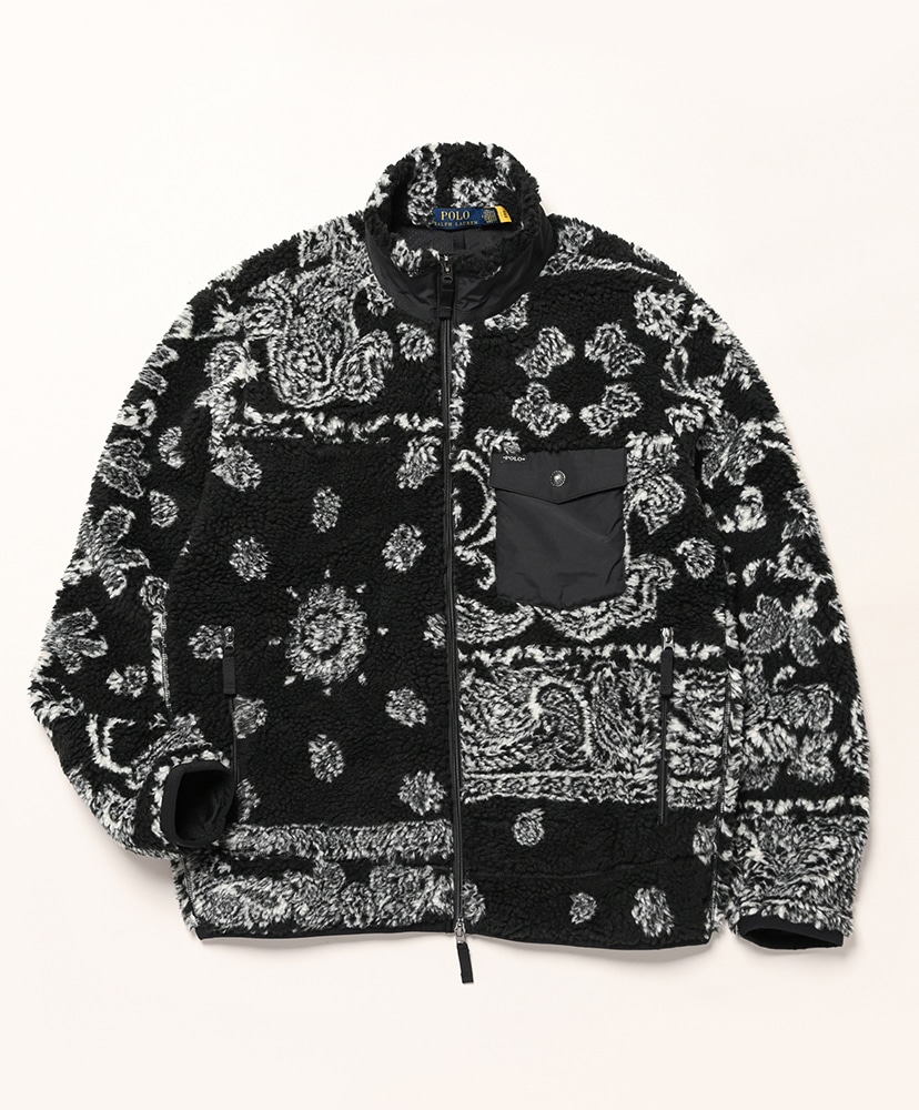 Jaquard High-Pile Jacket(L(MEN) Black/ブラック): POLO RALPH LAUREN