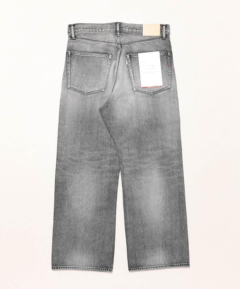Selvage Denim Five Pocket Wide Straight Pants -LIGHT FADE-(1(MEN