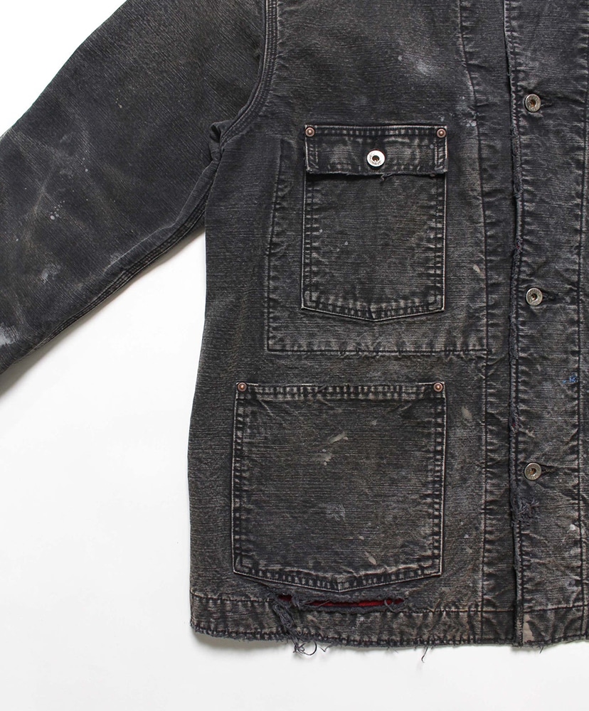 Duck Coverall Blanket Liner Aged(L(MEN) Aged Black/エイジド