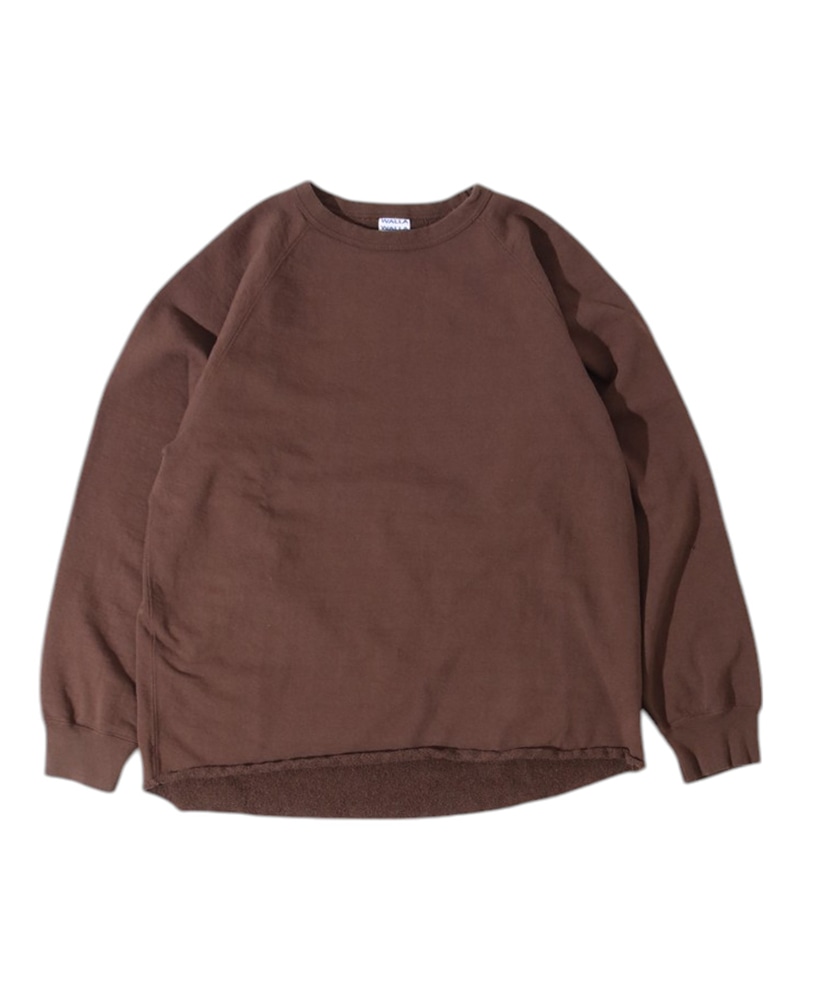 13oz Crew Sweat Shirt(XL(MEN) Dk.Brown/ダークブラウン): WALLA