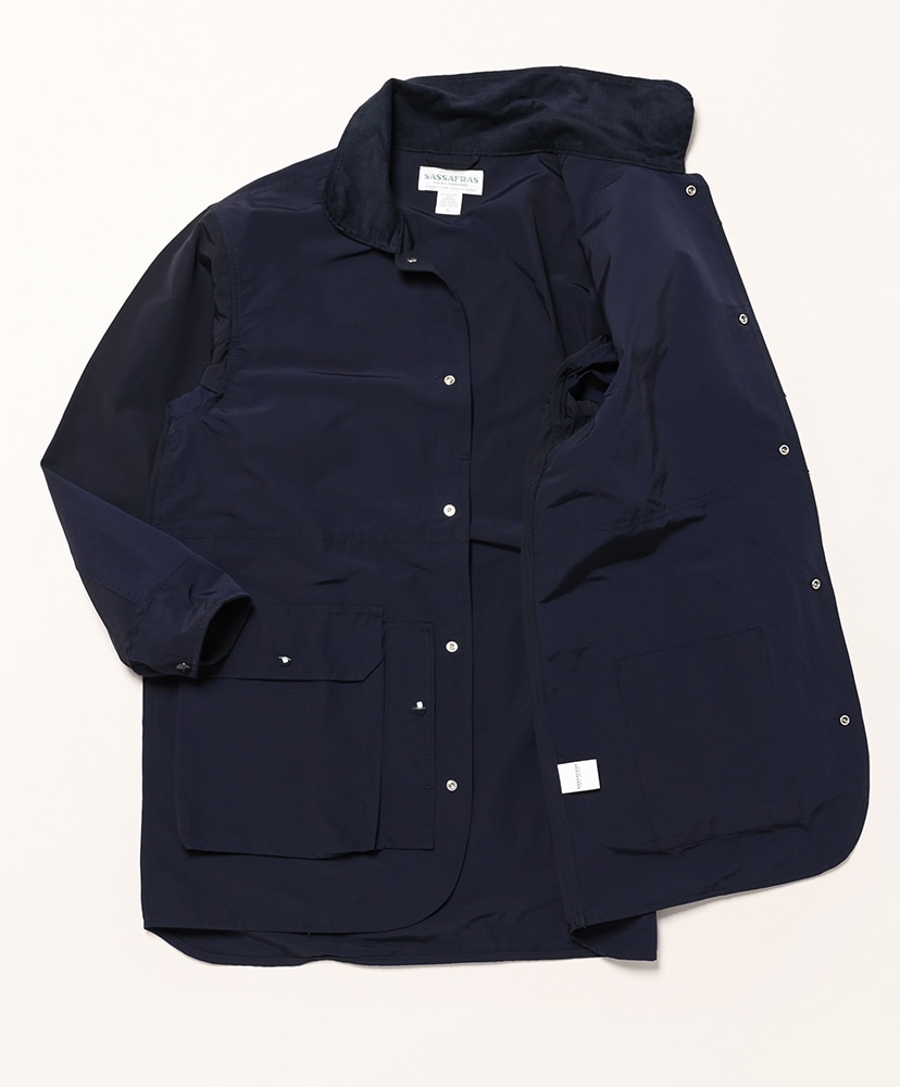 Cultivator Coat - 60/40(L(MEN) Navy/ネイビー): SASSAFRAS