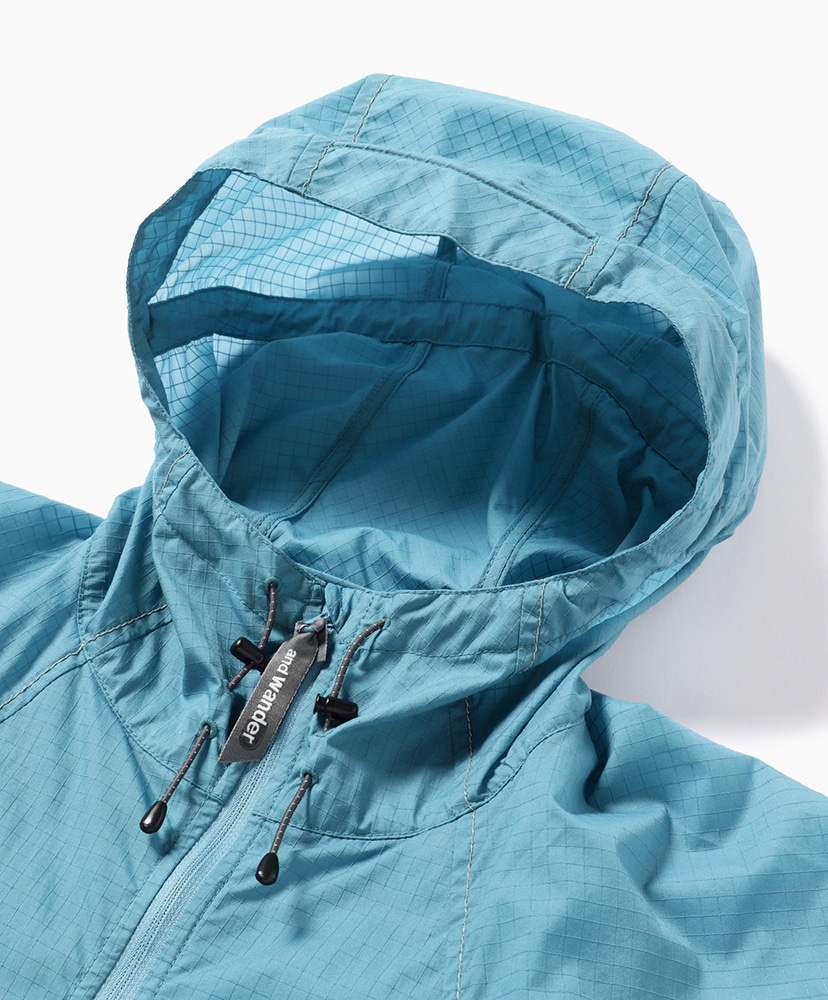 Breath Rip Hoodie(L(MEN) L.Blue/ライトブルー): and wander