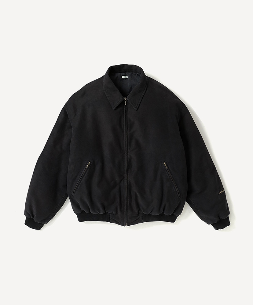 Vintage Cotton Silk Moleskin Jacket(3(MEN) Black/ブラック): A.PRESSE