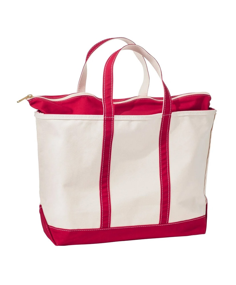 Boat and Tote, Zip-Top Large(Regular Blue Trim/ブルートリム): L.L.Bean