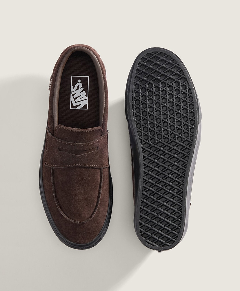 ローファー 53(28cm Brown/ブラウン): VANS