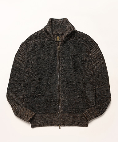 別注商品】BATONER×LOFTMAN｜Mix Color Tweed Knit Blouson