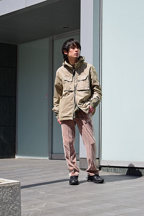NEEDLES[ニードルズ] 23SS Narrow Track Pant - C/PE Velour