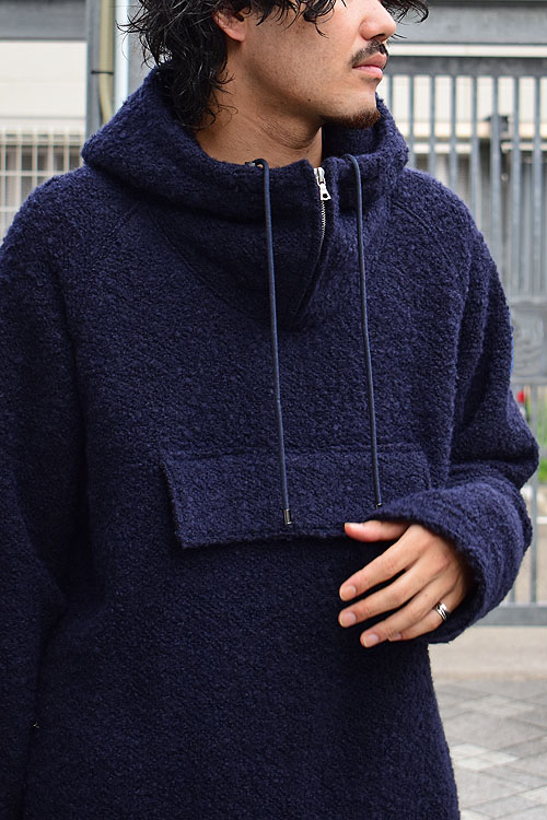 AURALEE[オーラリー] 23AW Alpaca Wool Leno Cloth P/O Parka