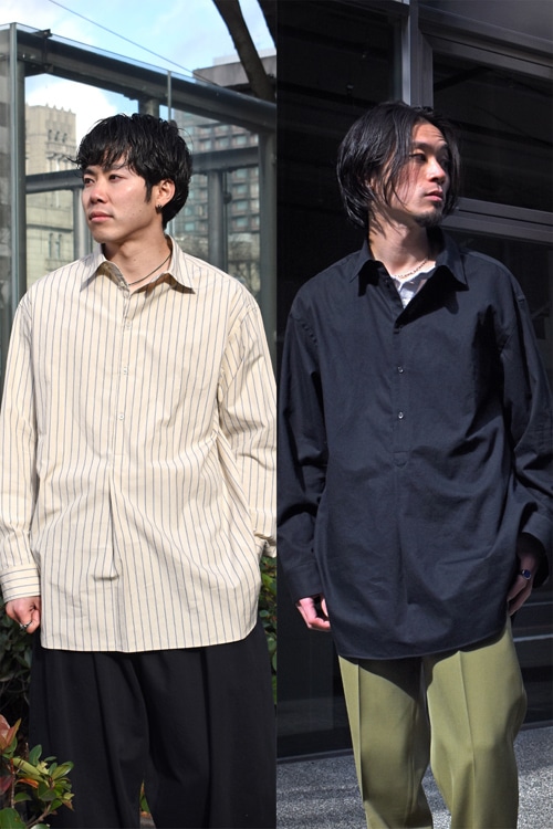 blurhms ROOTSTOCK[ブラームスルーツストック] Grandpa Shirt