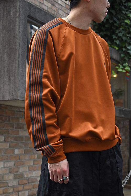 NEEDLES[ニードルズ] Track Jacket & Track Crew Neck Shirt - Poly Smooth
