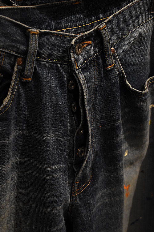 H.UNIT(エイチユニット）/BLACK DENIM USED加工/24AW 【公式通販】