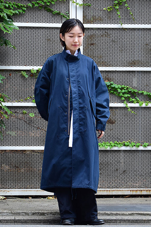 LOEFF / スタンドカラーミリタリーコート (1981Lady's)