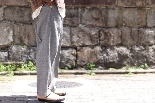 Gorsch [ ゴーシュ ] Two In-tack Wide Trousers