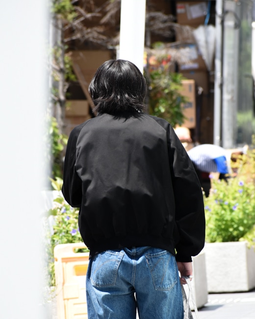 HERILL Cotton gabardine Weekend Jacket [Black]