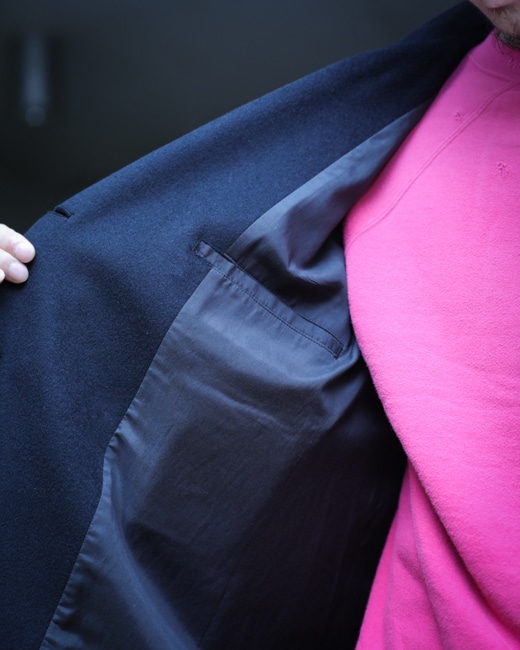 Riprap PEA COAT (Tasmania Wool/Cashmere Melton)