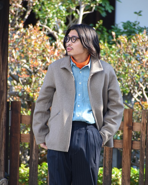 MAATEE&SONS SPORTS JACKET [Natural Brown]