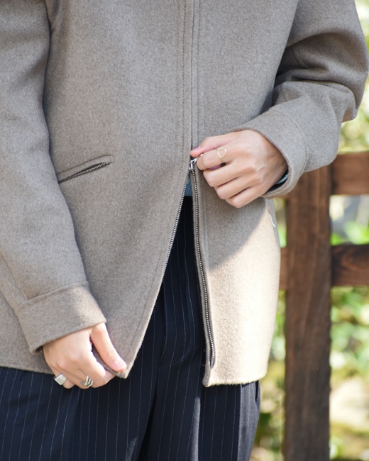 MAATEE&SONS SPORTS JACKET [Natural Brown]