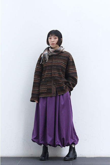 NEEDLES/ニードルズ】Balloon Track Skirt Poly Smooth