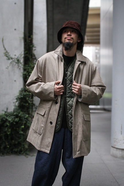 HERILL 2024AW [Cotton twill Short coat]
